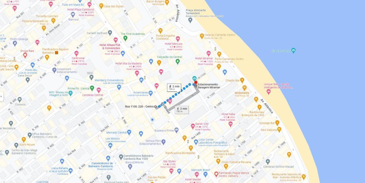 Apartamento Jgd94 - Ao Lado Do Calcadao, Climatizado, Wi-Fi Balneário Camboriú Exterior foto